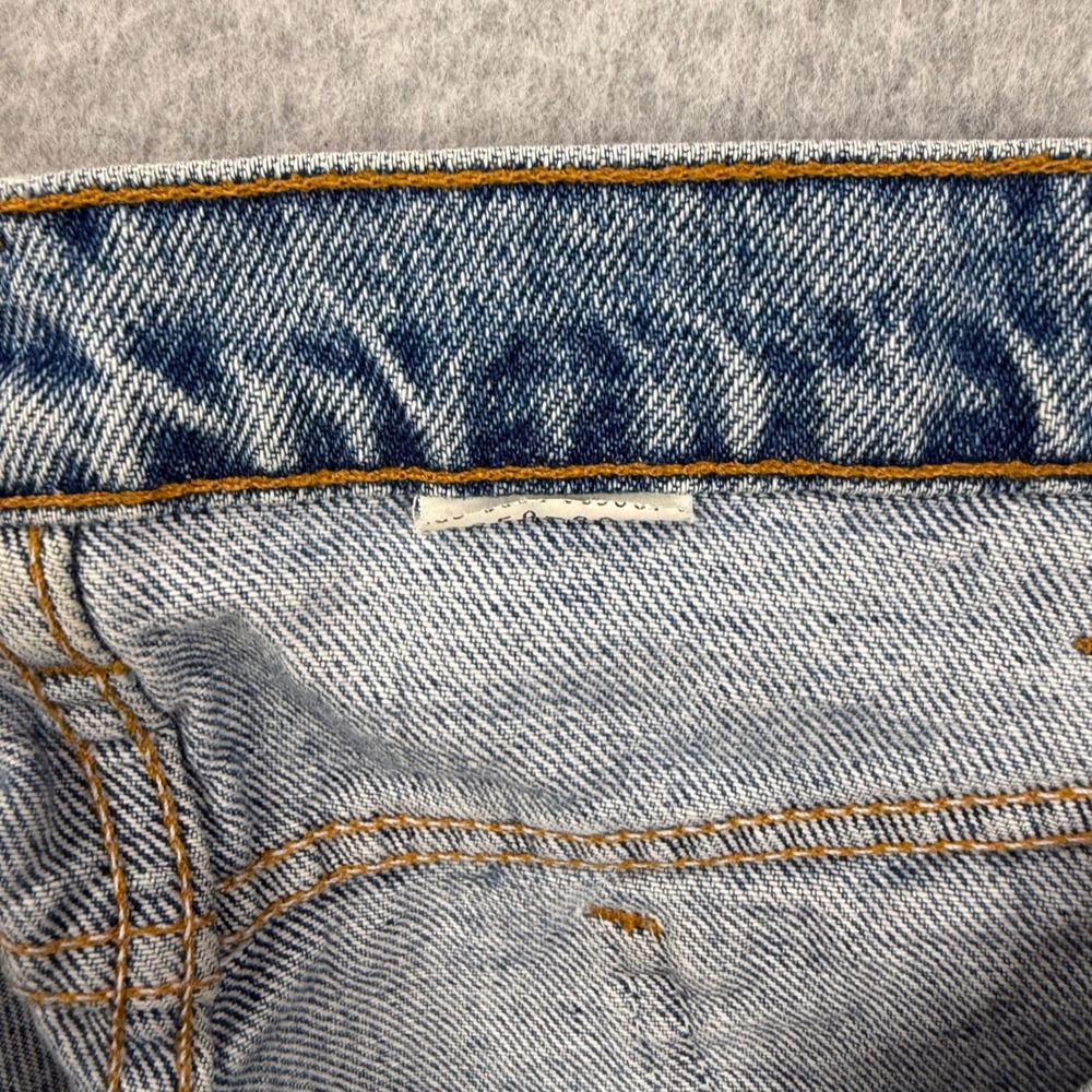 Vintage Levis 550 Jeans Mens 32x27 Medium Wash Relaxed Fit Orange Tab 90s Denim - Picture 14 of 16